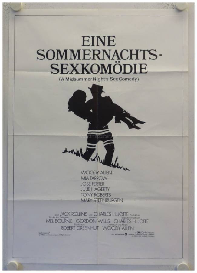 A Midsummer Night's Sex Comedy original german movie poster